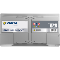 Varta LED80 - DUAL Purpose Professionla EFB 12V / 80Ah / 800A