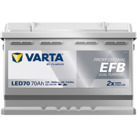 Varta LED70 - DUAL Purpose Professional EFB 12V / 70Ah / 700A