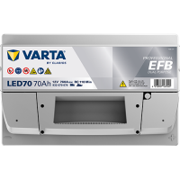 Varta LED70 - DUAL Purpose Professional EFB 12V / 70Ah / 700A